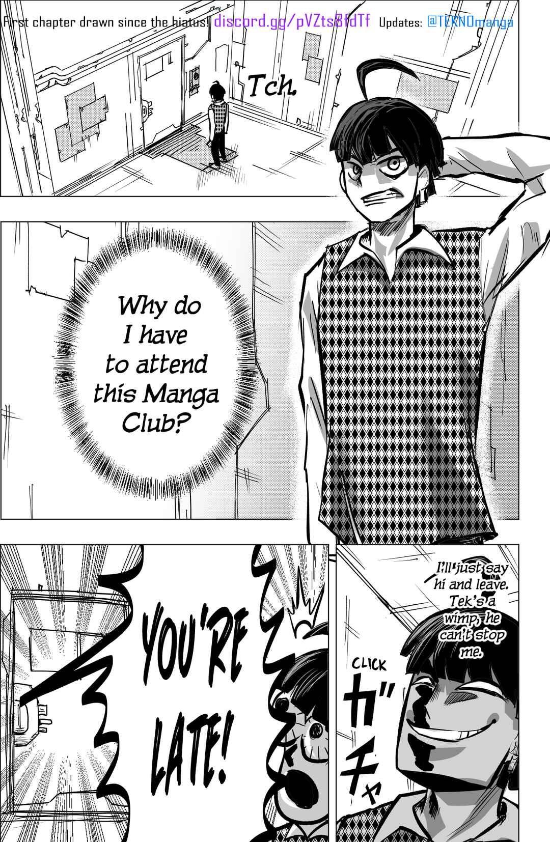 TEKNO: Sci-Fi Shonen Manga! Chapter 15 - Page 3