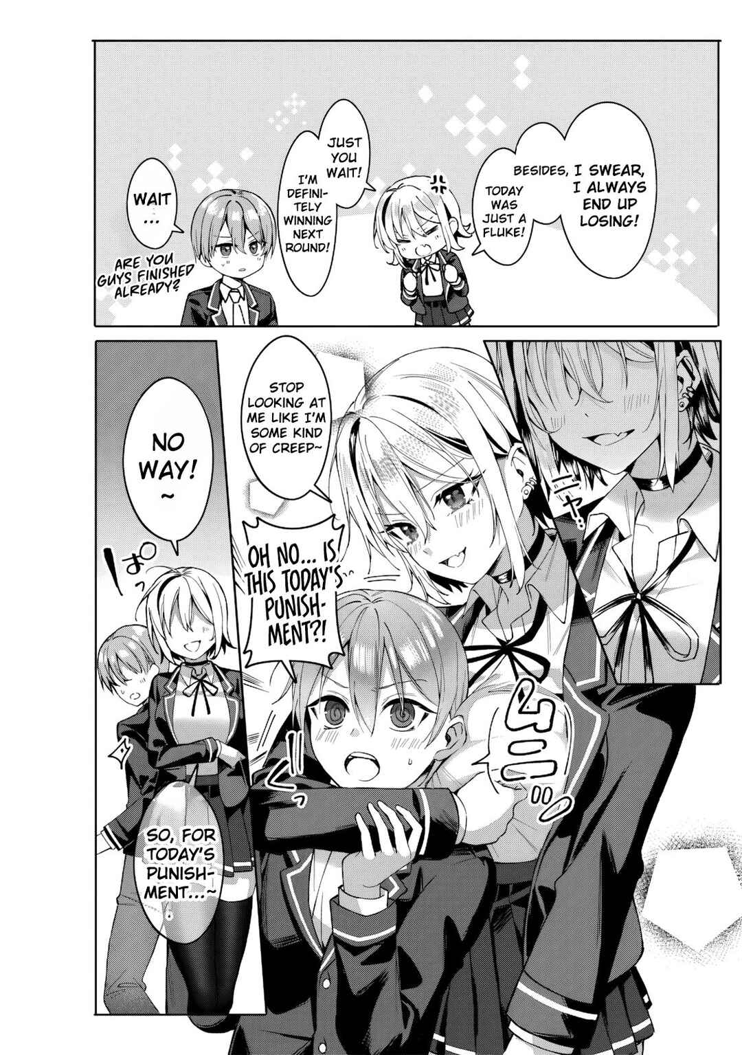Onee-chan no Tomodachi ga Kyou mo Ore o Batsu Geemu ni Tsukau. Chapter ? - Page 12