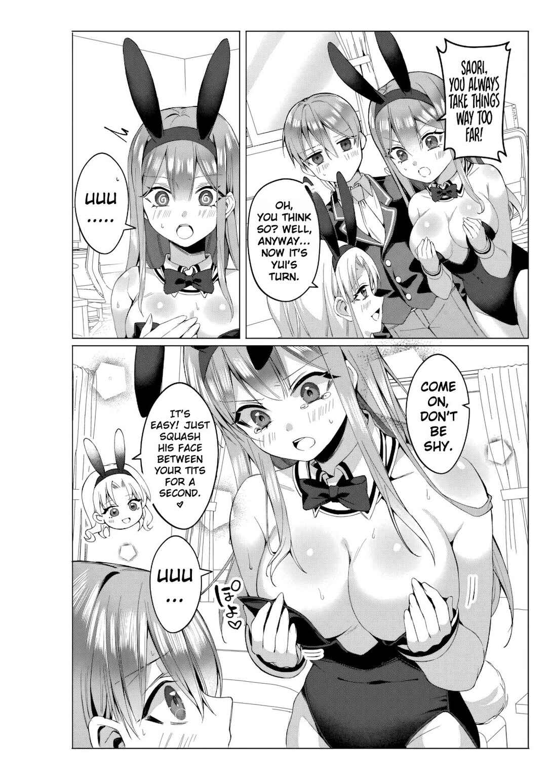 Onee-chan no Tomodachi ga Kyou mo Ore o Batsu Geemu ni Tsukau. Chapter ? - Page 38