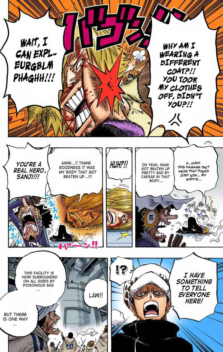 One Piece (Official Colored) Chapter 678 - Page 11