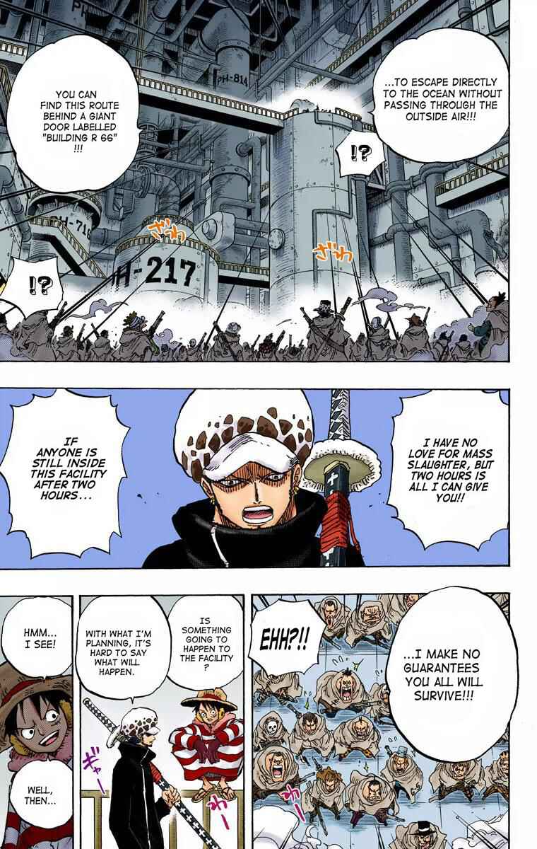 One Piece (Official Colored) Chapter 678 - Page 12