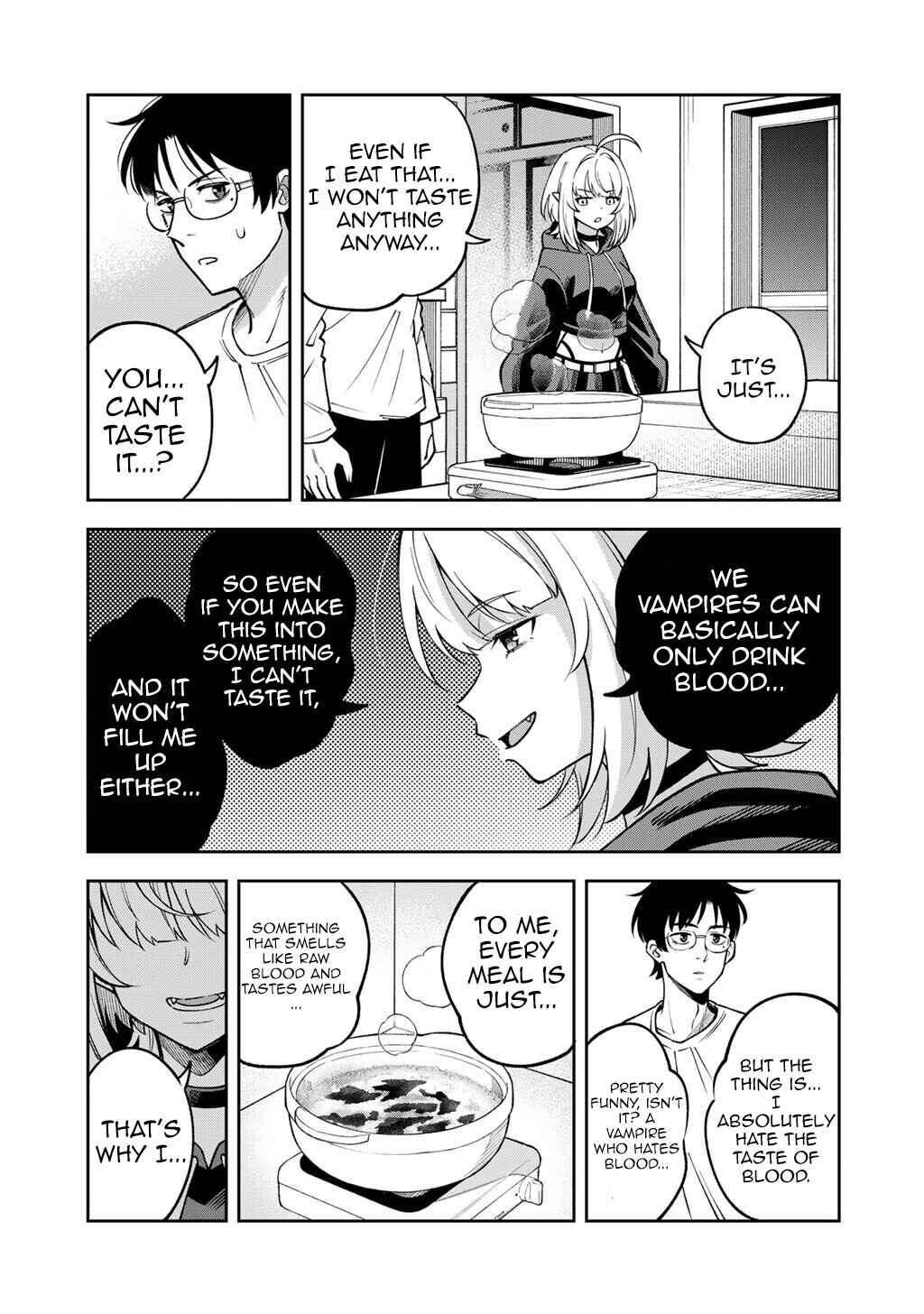 Itadakimasu, Yoake Made. ~Nemurenai Shousetsuka to Suenai Kyuuketsuki~ Chapter 1 - Page 31