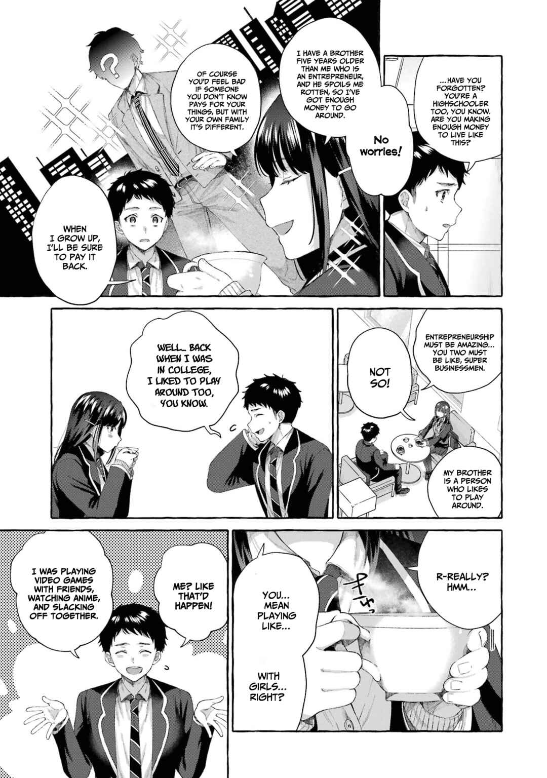 Kibishii Onna Joushi ga Koukousei ni Modottara Ore ni Deredere Suru Riyuu: Ryou Kataomoi no Yarinaoshi Koukousei Seikatsu Chapter 4 - Page 6