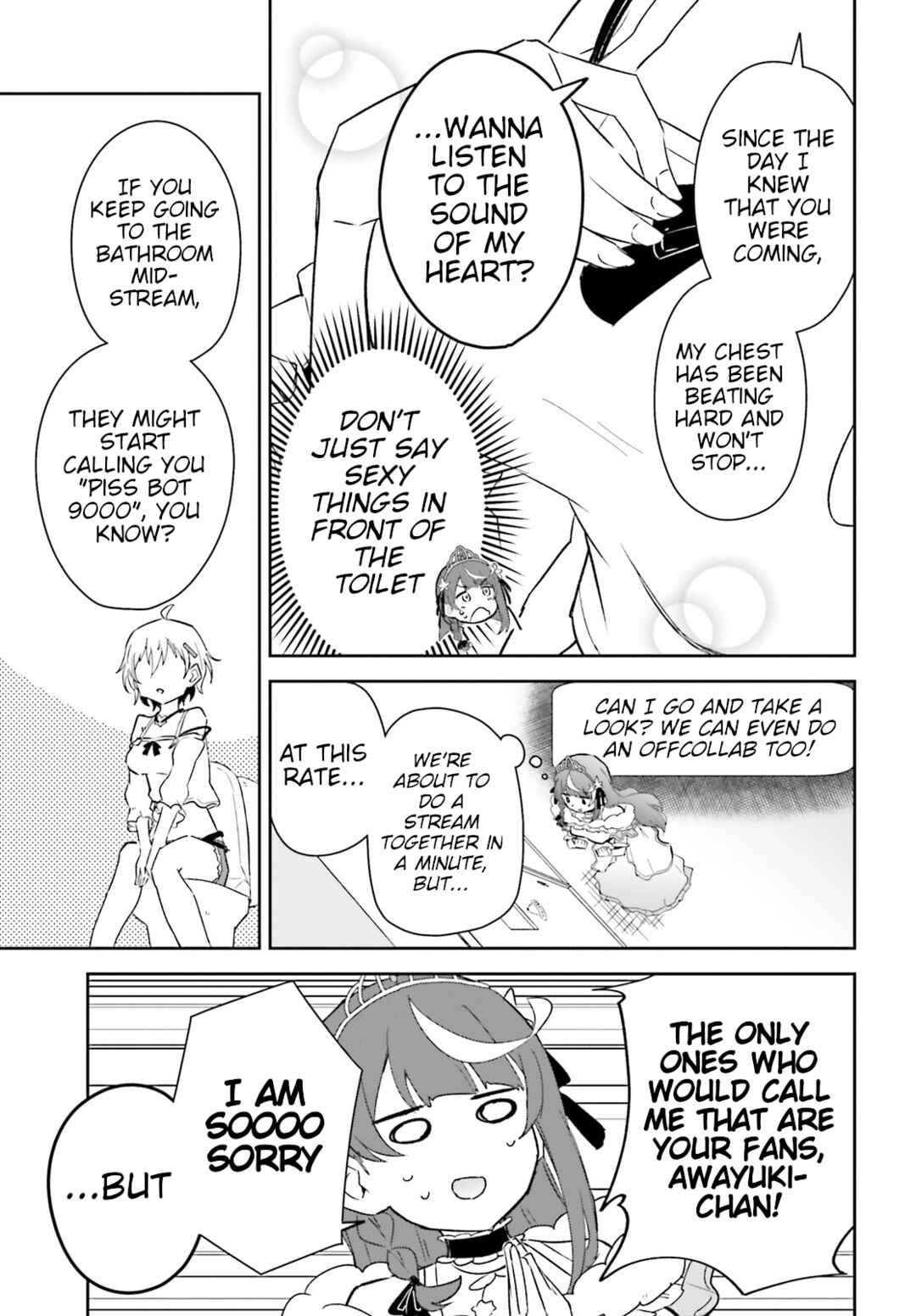 VTuber nandaga Haishin Kiri Wasuretara Densetsu ni Natteta Chapter 7 - Page 11