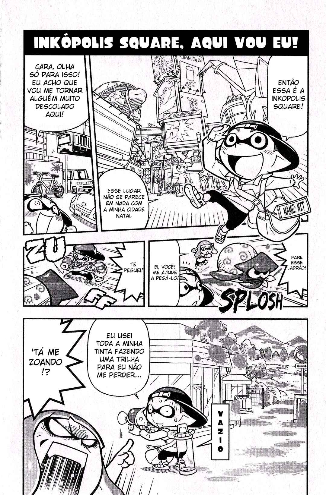 Splatoon - Squid Kids Comedy Show Chapter 1 - Page 4