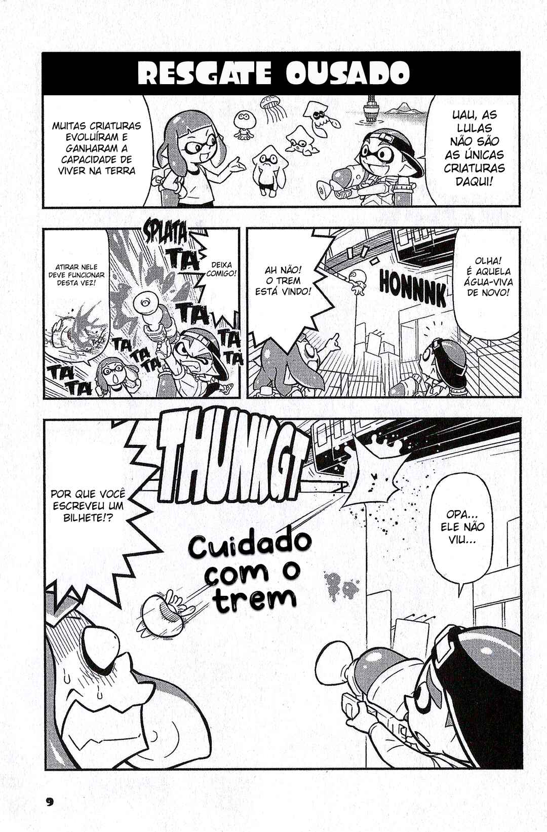 Splatoon - Squid Kids Comedy Show Chapter 1 - Page 7