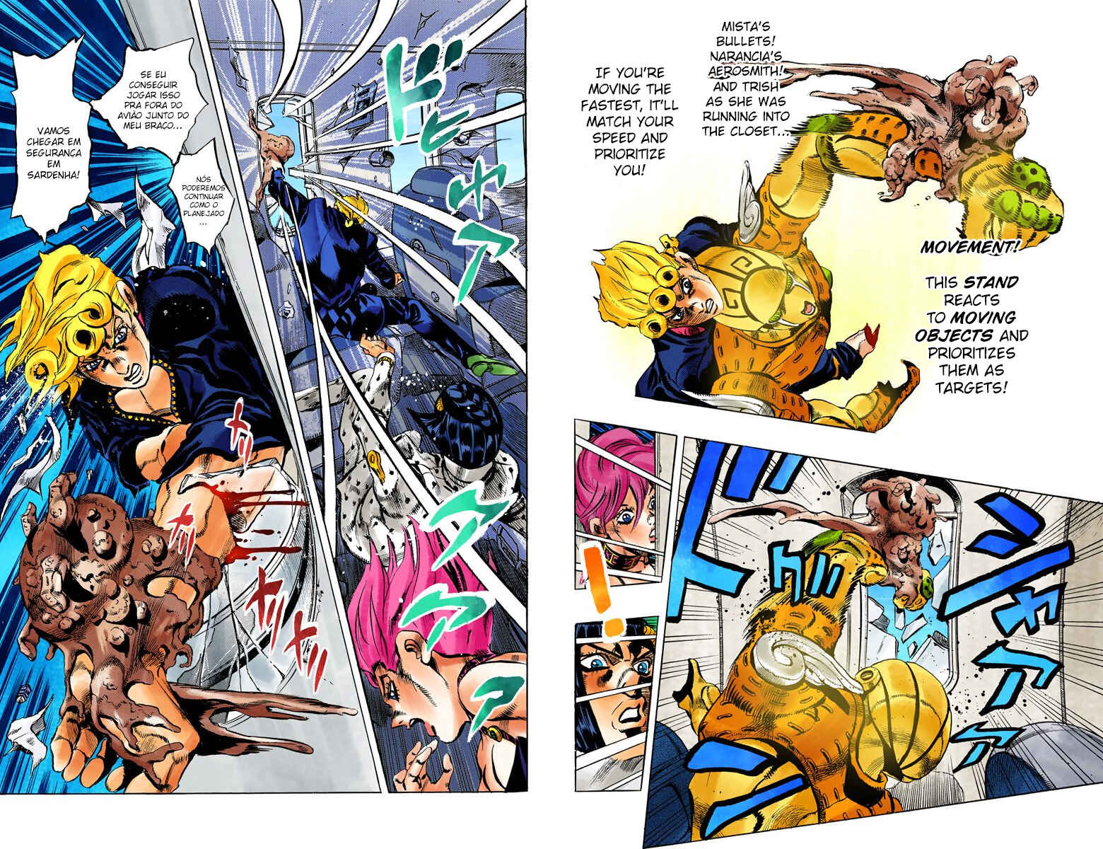 JoJo no Kimyou na Bouken: Part 5 - Ougon no Kaze Color-ban Chapter 96 - Page 10