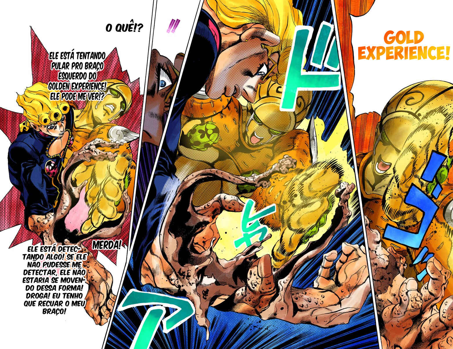JoJo no Kimyou na Bouken: Part 5 - Ougon no Kaze Color-ban Chapter 96 - Page 2