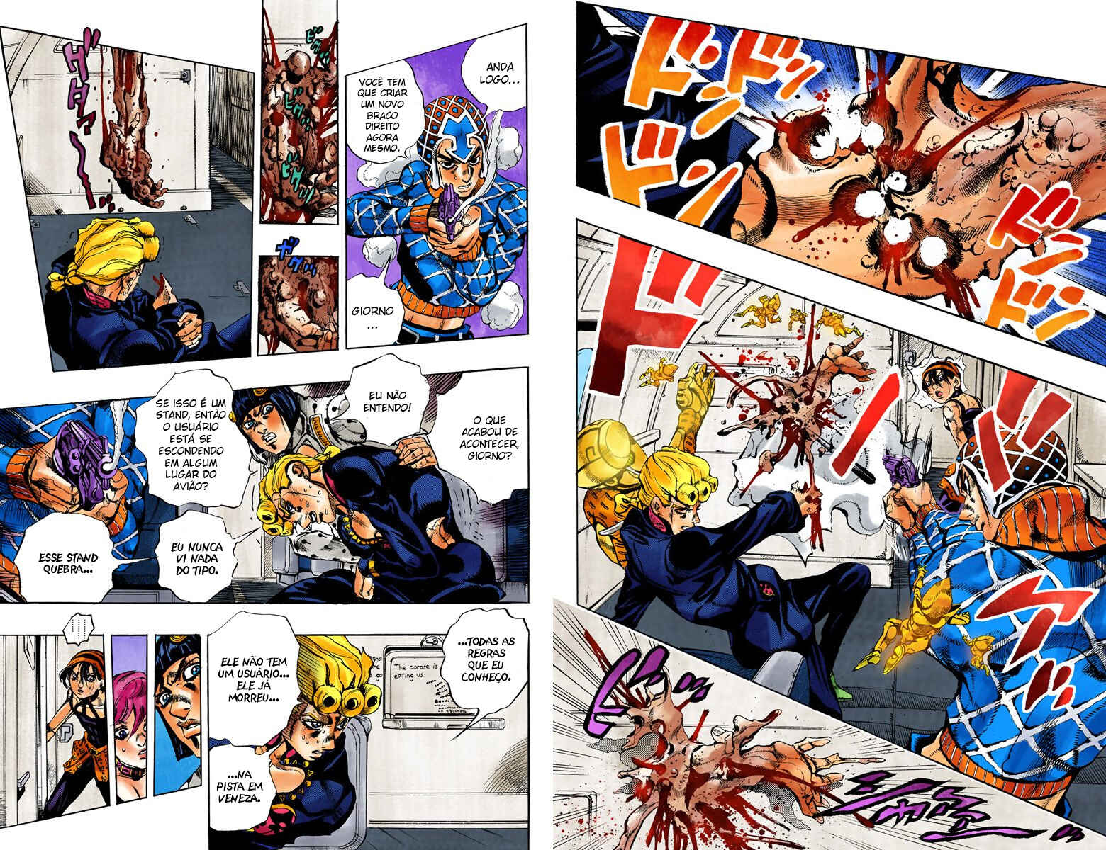 JoJo no Kimyou na Bouken: Part 5 - Ougon no Kaze Color-ban Chapter 96 - Page 3