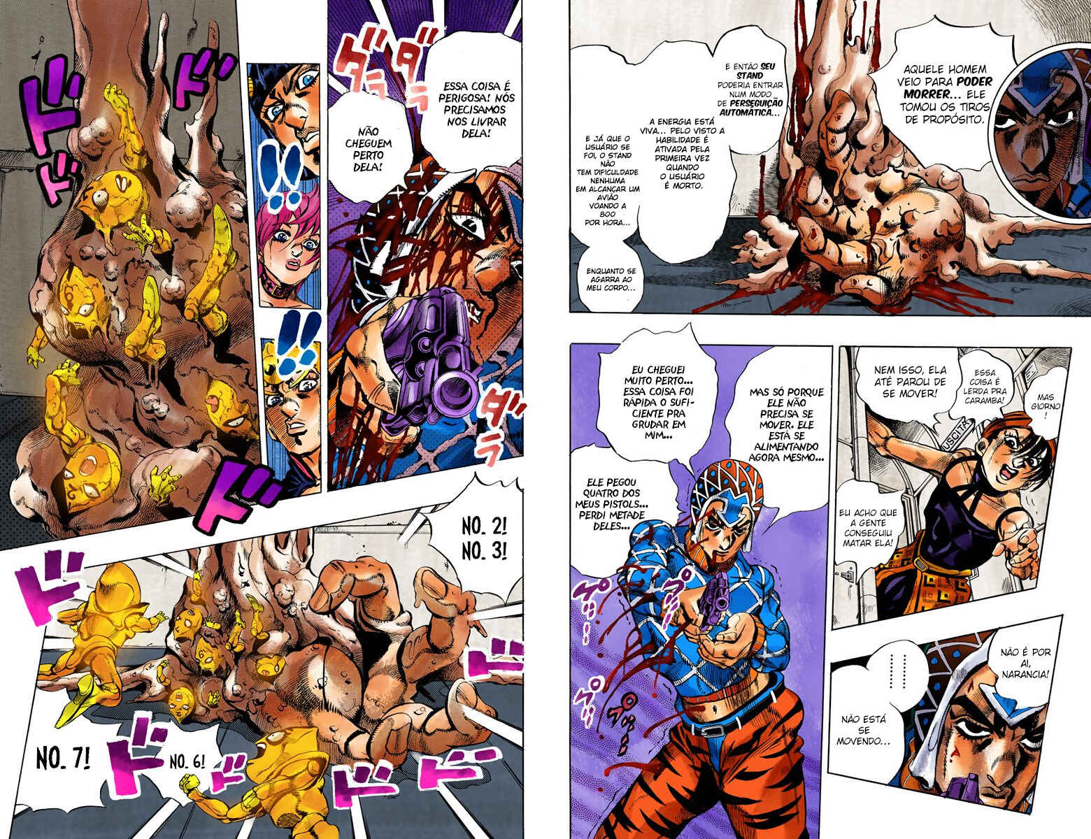 JoJo no Kimyou na Bouken: Part 5 - Ougon no Kaze Color-ban Chapter 96 - Page 4