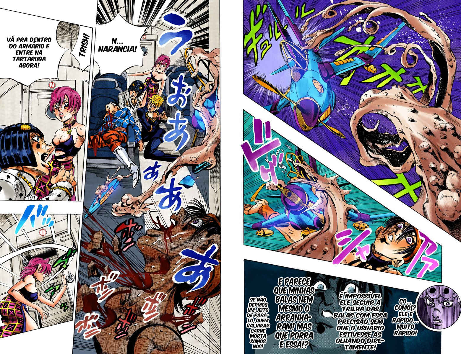 JoJo no Kimyou na Bouken: Part 5 - Ougon no Kaze Color-ban Chapter 96 - Page 7