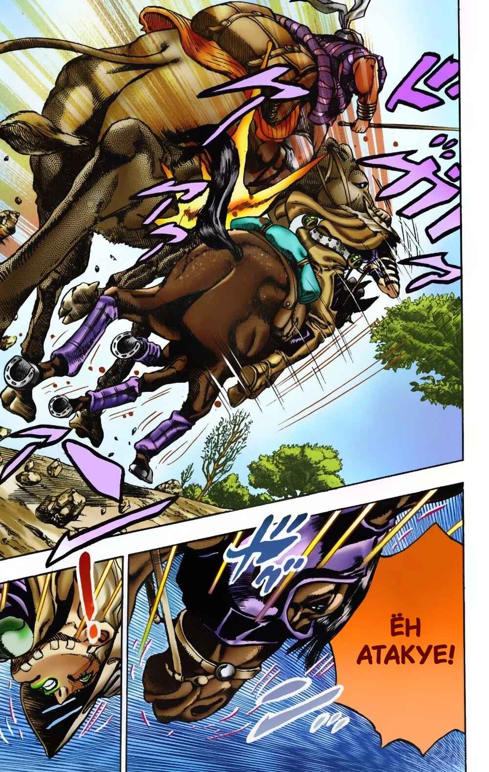 JoJo no Kimyou na Bouken: Part 7 - Steel Ball Run Color-ban Chapter 5 - Page 13