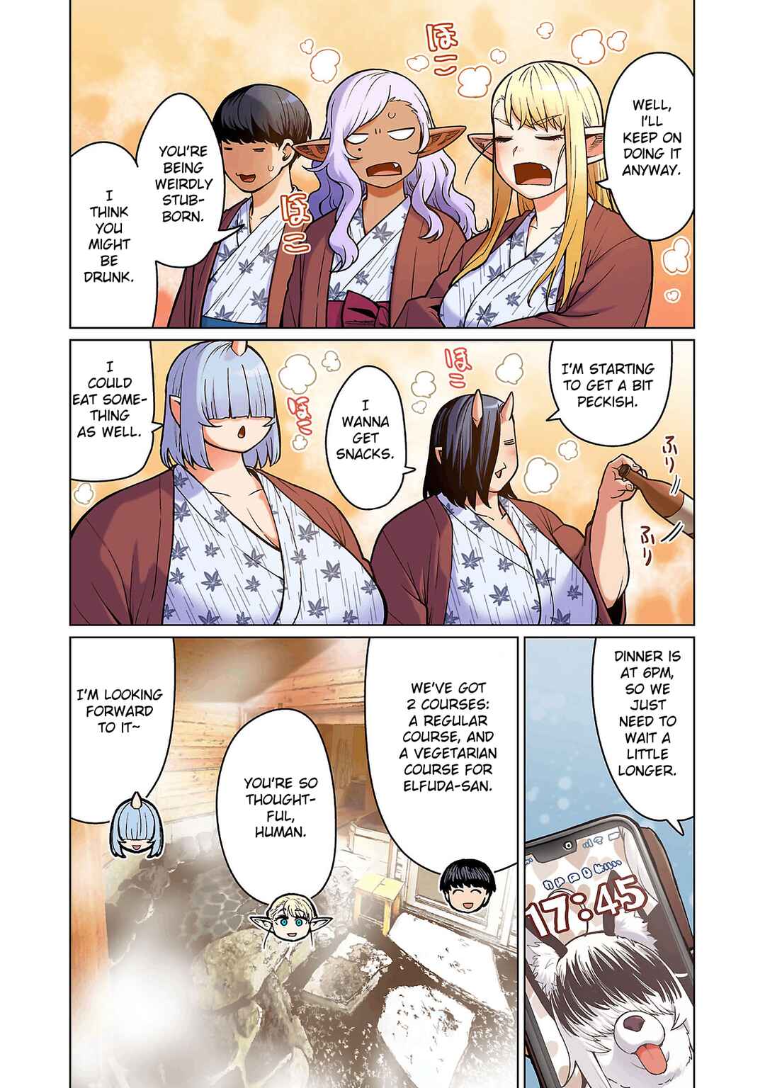 Shin Elf-san wa Yaserarenai. (Official Colored) Chapter 16 - Page 22