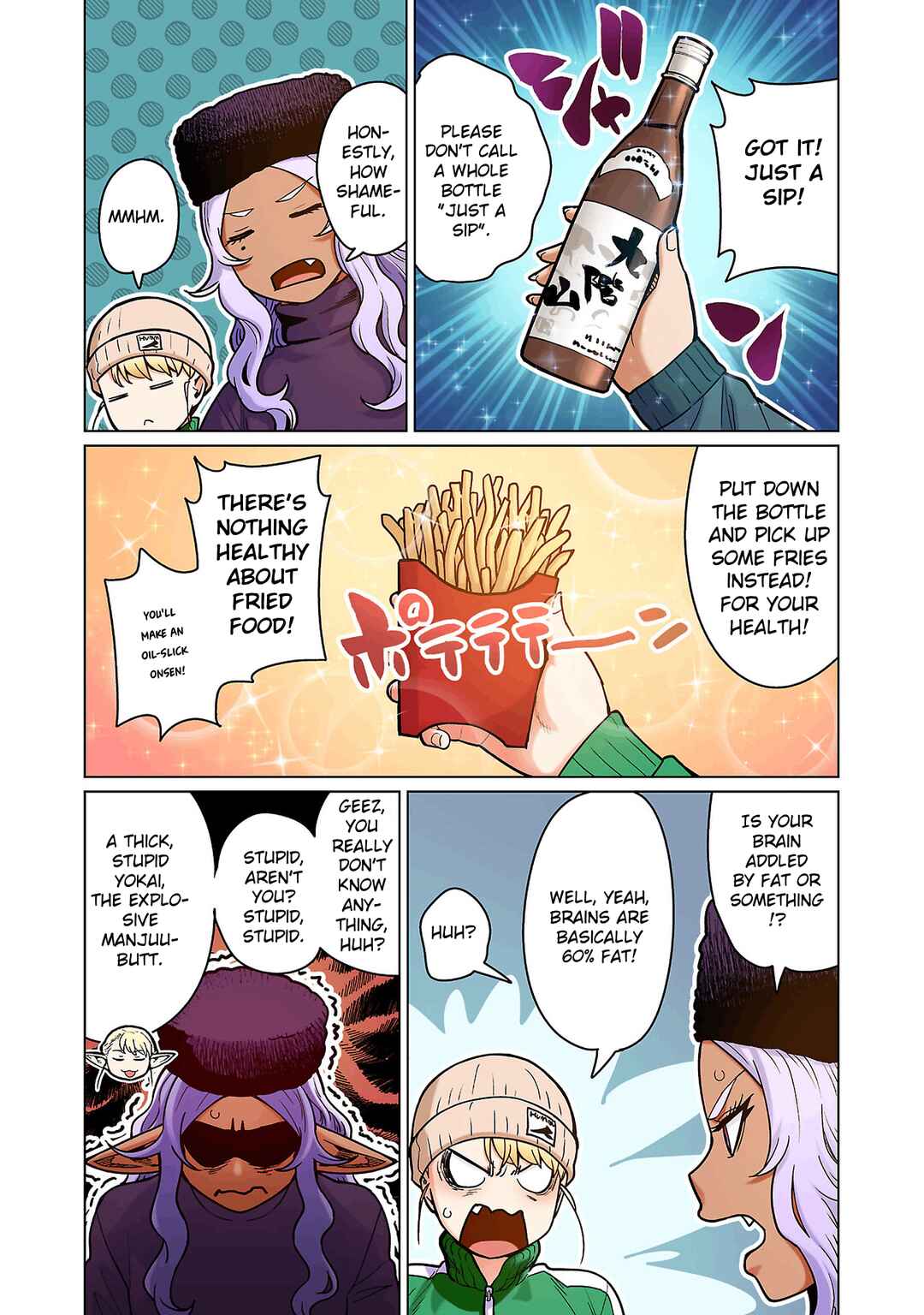 Shin Elf-san wa Yaserarenai. (Official Colored) Chapter 16 - Page 9