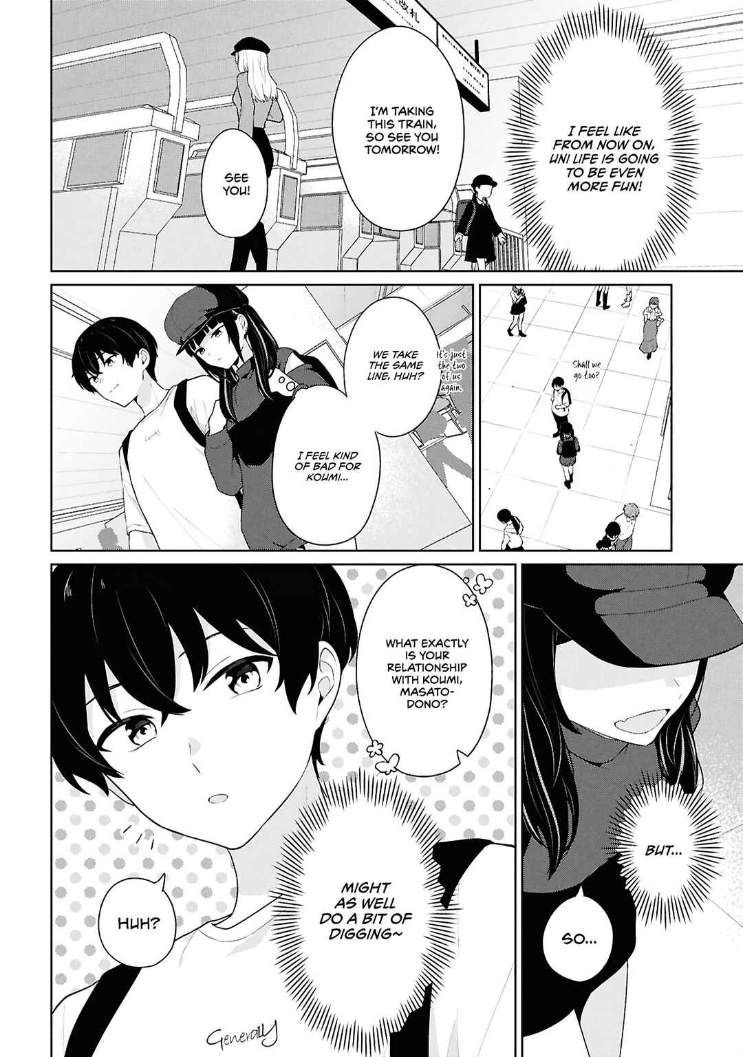 Danjo-hi 1:5 no Sekai demo Futsuu ni Ikirareru to Omotta? ~Gekiomoi Kanjou na Kanojo-tachi ga Mujikaku Danshi ni Honrou Saretara~ Chapter 7 - Page 23