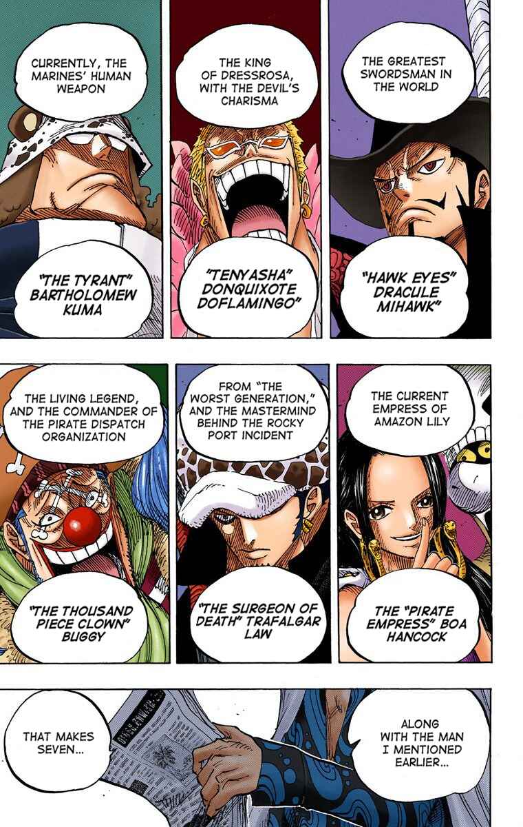 One Piece (Official Colored) Chapter 700 - Page 14