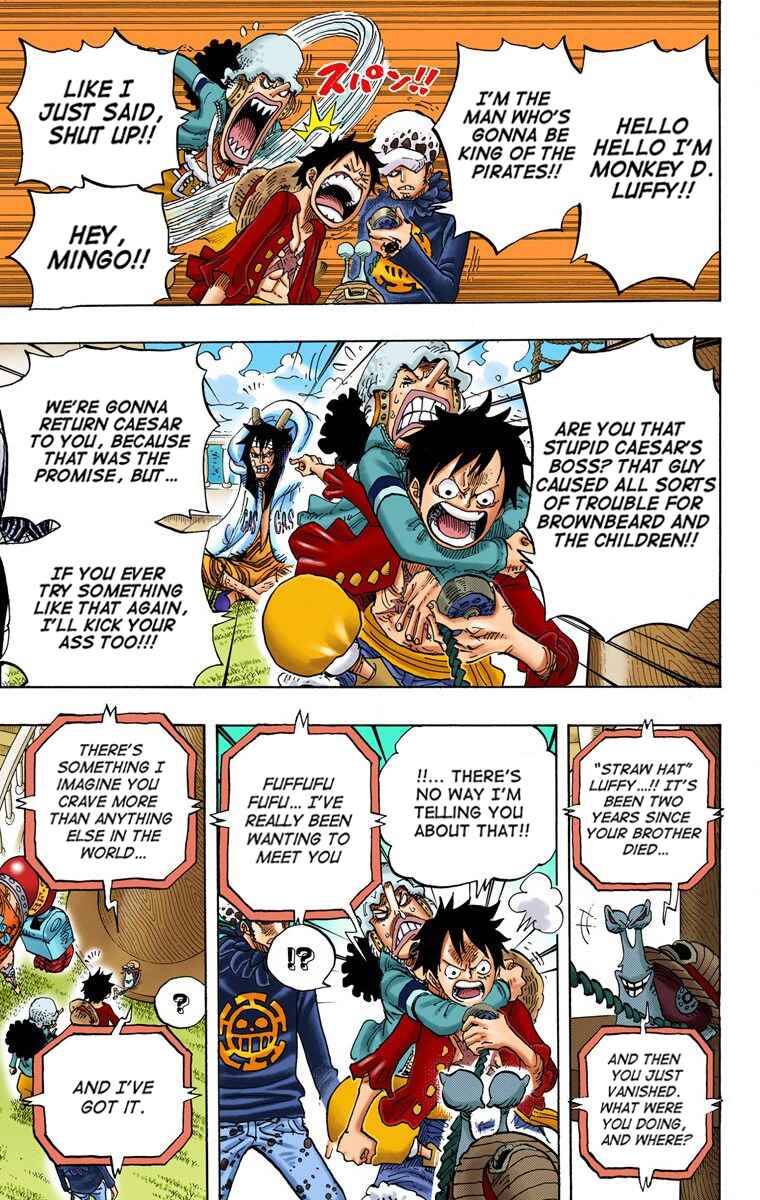 One Piece (Official Colored) Chapter 700 - Page 6