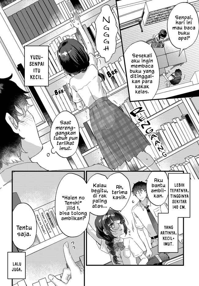 Chiisakute Kawaii Bungeibu no Chiteki na Senpai o, Hiza no Ue ni Nosetara Mainichi Suwattekuru you ni natta Chapter 1 - Page 4