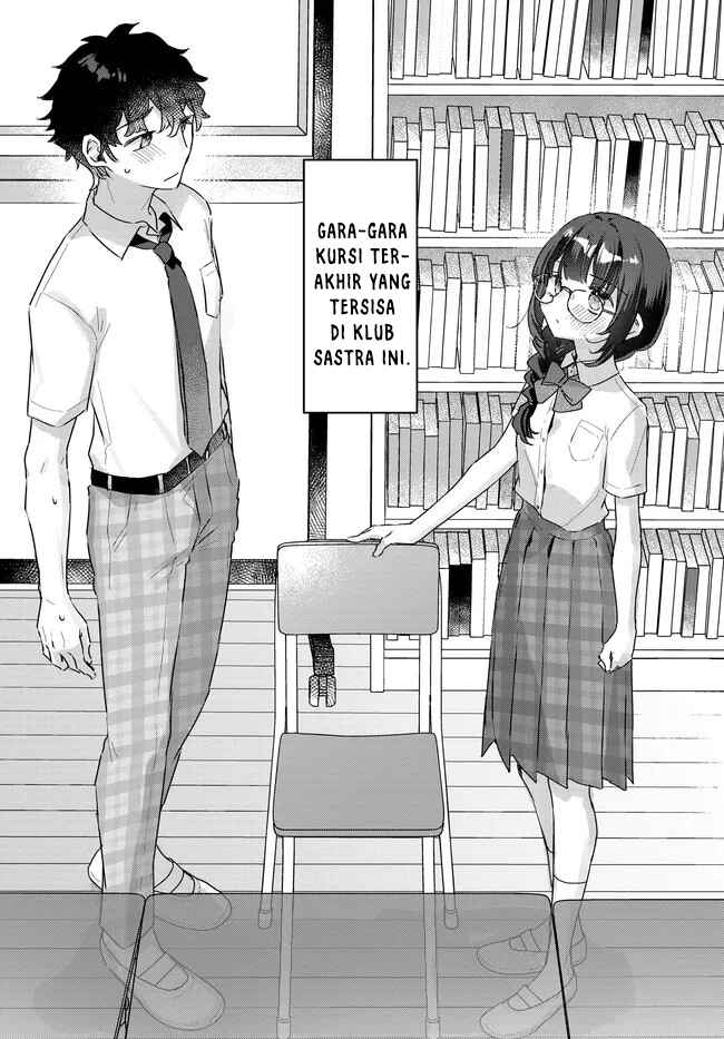 Chiisakute Kawaii Bungeibu no Chiteki na Senpai o, Hiza no Ue ni Nosetara Mainichi Suwattekuru you ni natta Chapter 1 - Page 8
