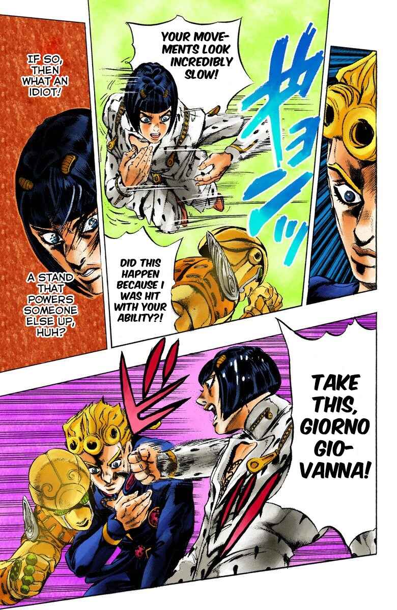 JoJo no Kimyou na Bouken: Part 5 - Ougon no Kaze Color-ban Chapter 6 - Page 15