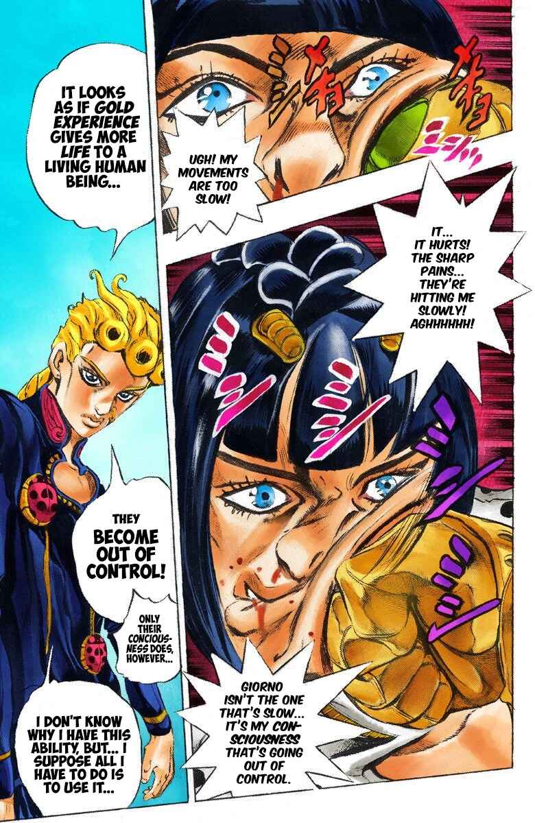 JoJo no Kimyou na Bouken: Part 5 - Ougon no Kaze Color-ban Chapter 6 - Page 19