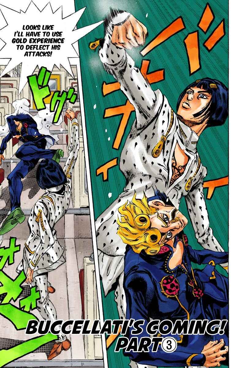 JoJo no Kimyou na Bouken: Part 5 - Ougon no Kaze Color-ban Chapter 6 - Page 2