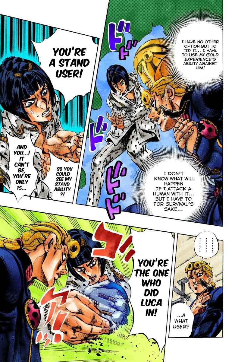 JoJo no Kimyou na Bouken: Part 5 - Ougon no Kaze Color-ban Chapter 6 - Page 9