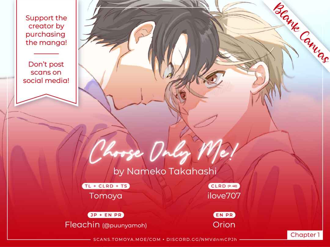 Choose Only Me! Chapter 1 - Page 1