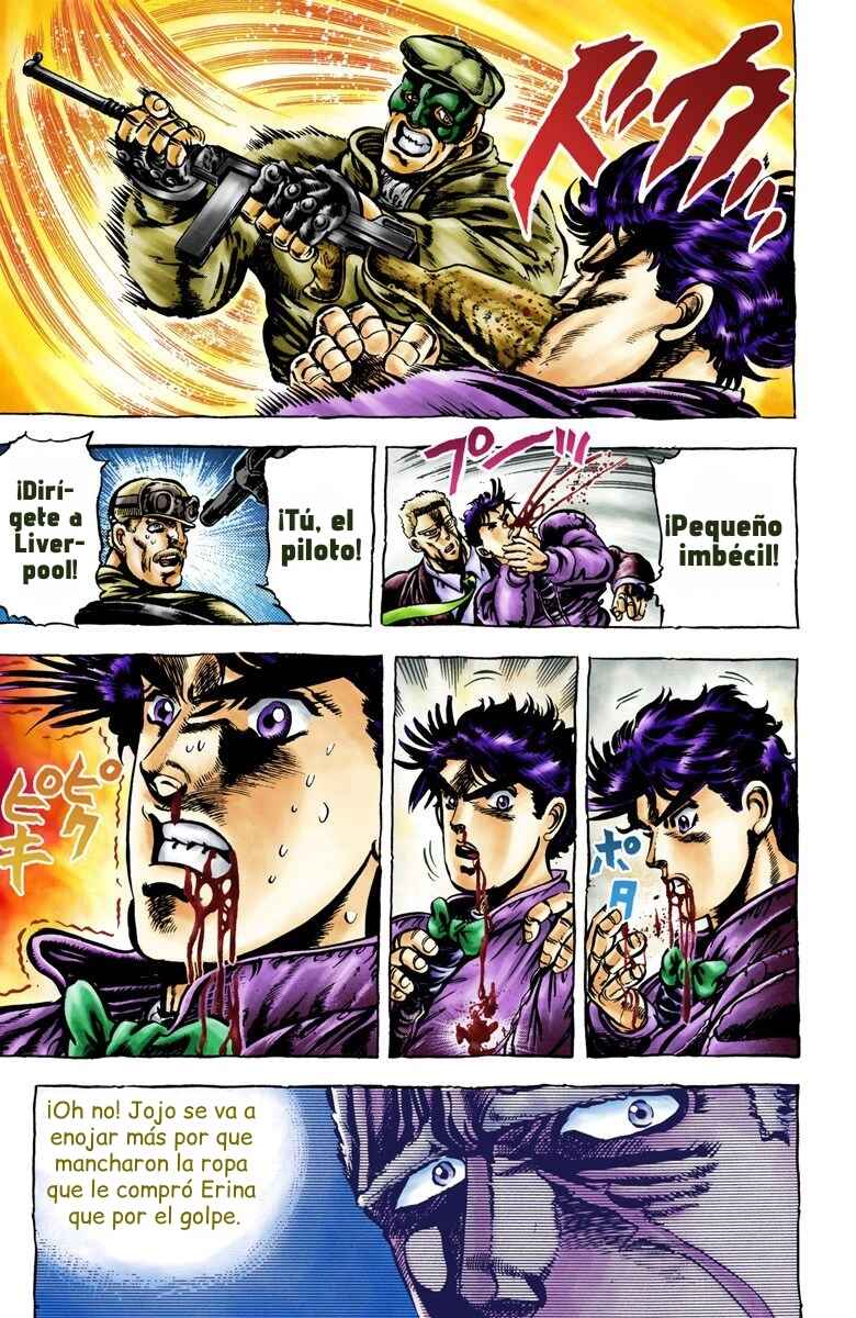 JoJo no Kimyou na Bouken: Part 2 - Sentou Chouryuu Color-ban Chapter 2 - Page 9