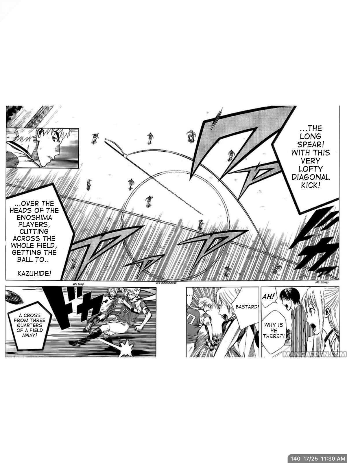 Area no Kishi Chapter 140 - Page 17