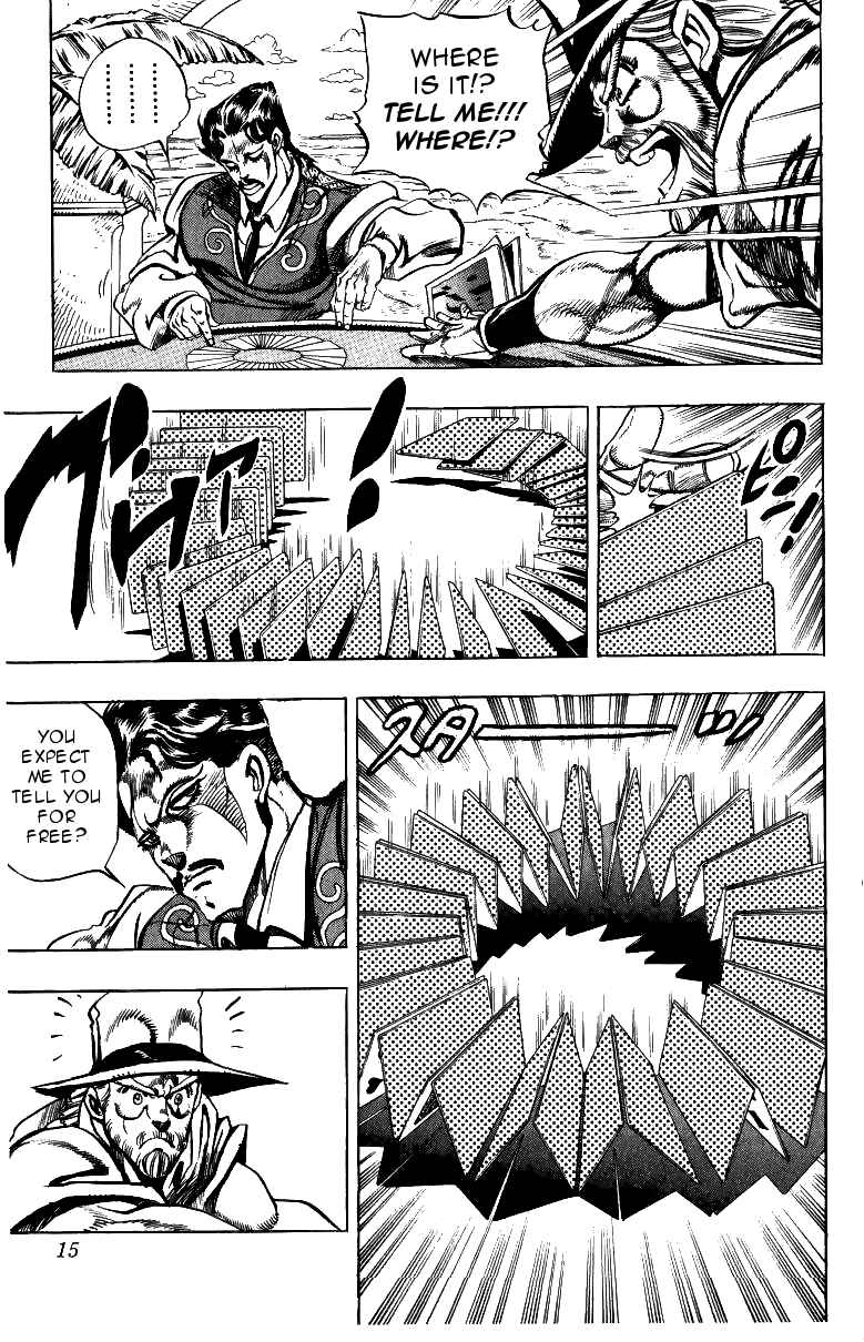 JoJo no Kimyou na Bouken: Part 3 - Stardust Crusaders Chapter 98 - Page 15