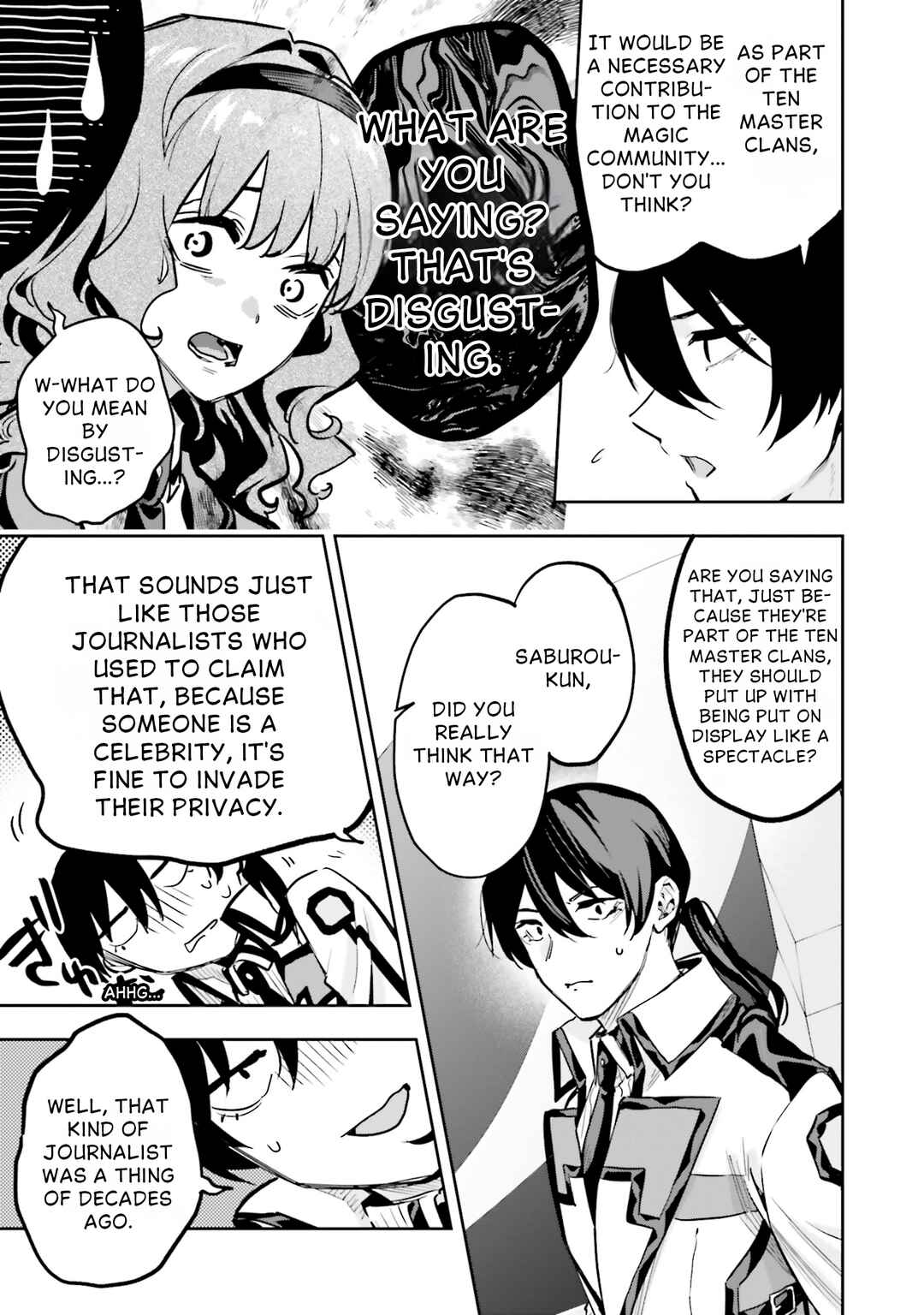Mahouka Koukou no Rettousei: Douran no Joshou-hen Chapter 24 - Page 19