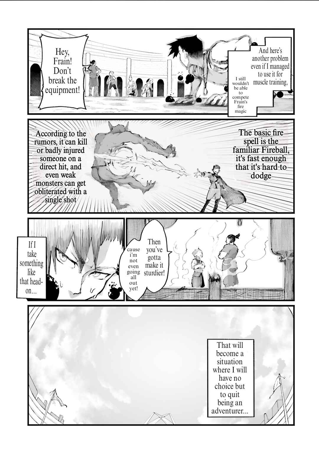 Noroma Mahou to Yobareta Mahoutsukai wa Juuryoku Mahou de Musou suru Chapter 1 - Page 37