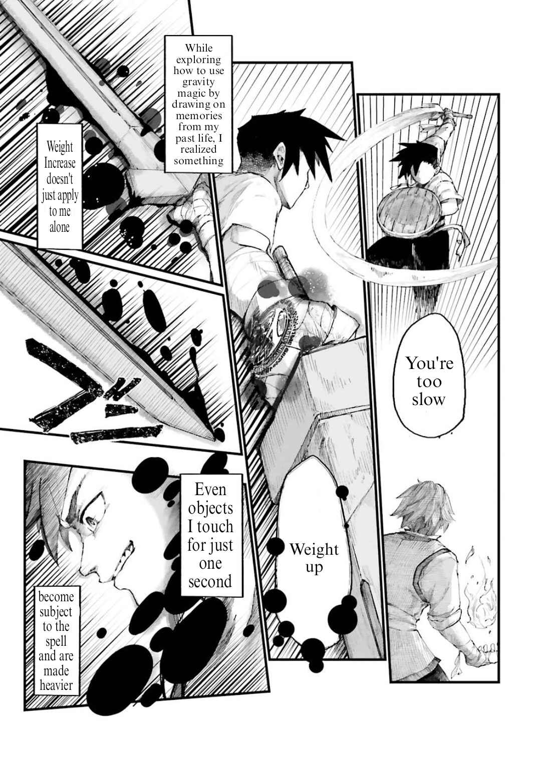 Noroma Mahou to Yobareta Mahoutsukai wa Juuryoku Mahou de Musou suru Chapter 1 - Page 49