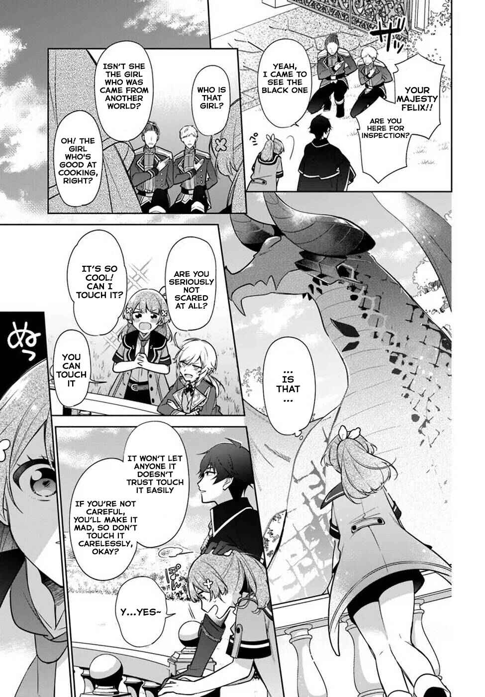 Seijo ja Nakatta node, Oukyuu de Nonbiri Gohan wo Tsukuru Koto ni Shimashita Chapter 17.2 - Page 8