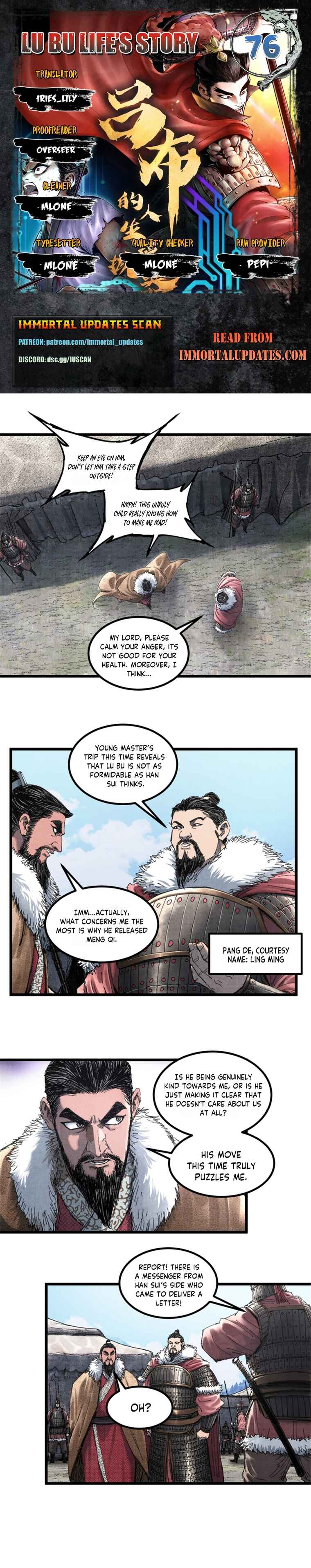 Lu Bu's Life Simulator Chapter 76 - Page 1