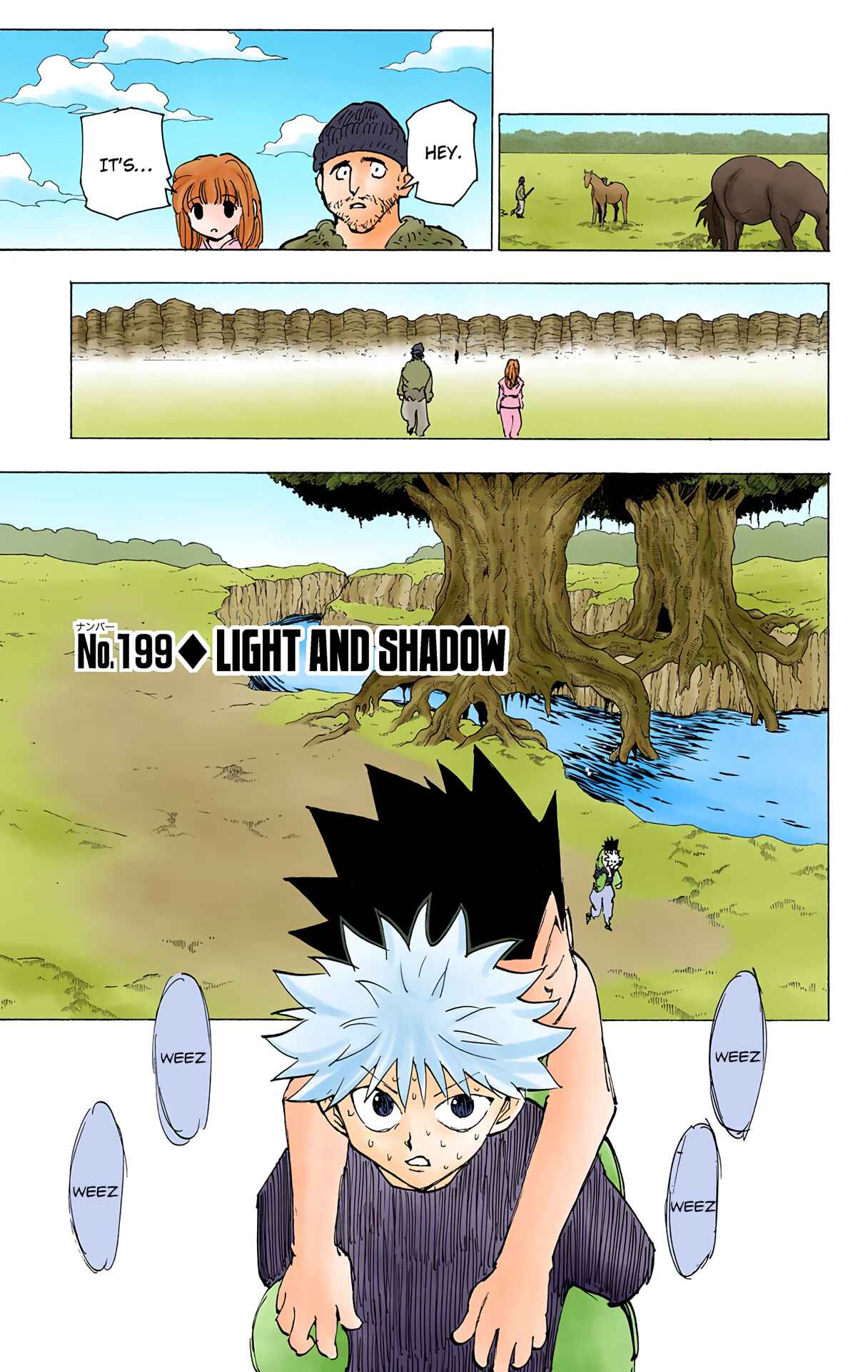 Hunter x Hunter (Official Colored) Chapter 199 - Page 1