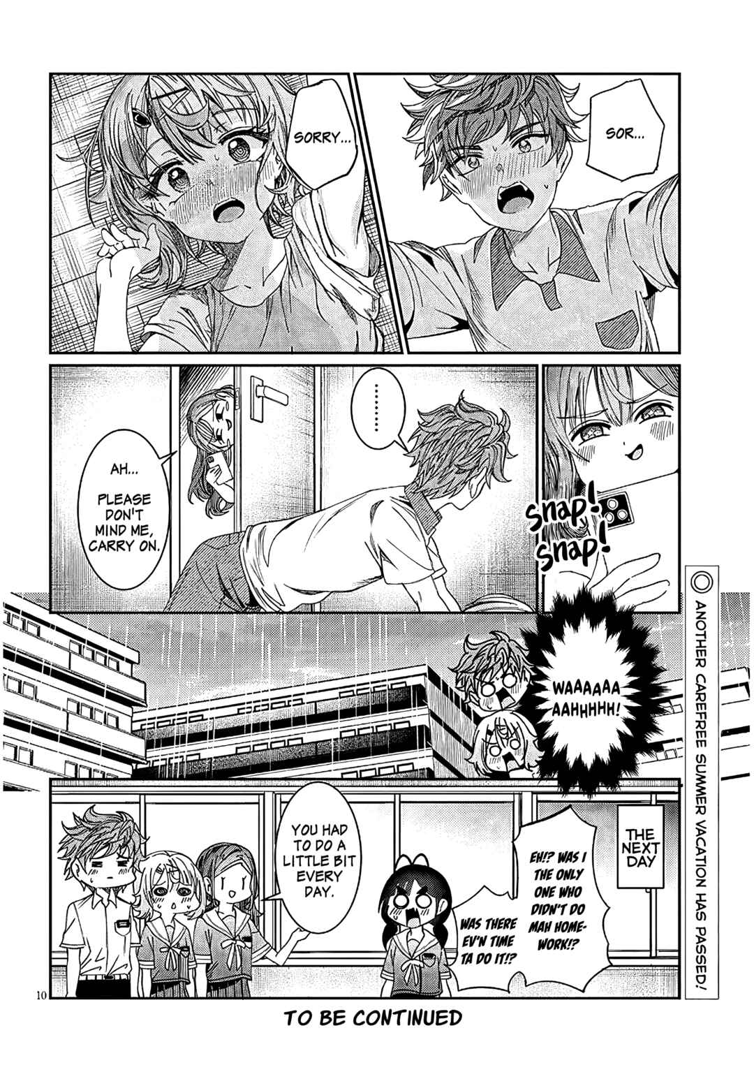 Kimi wa Yakamashi Tojite yo Kuchi wo! Chapter 30 - Page 10