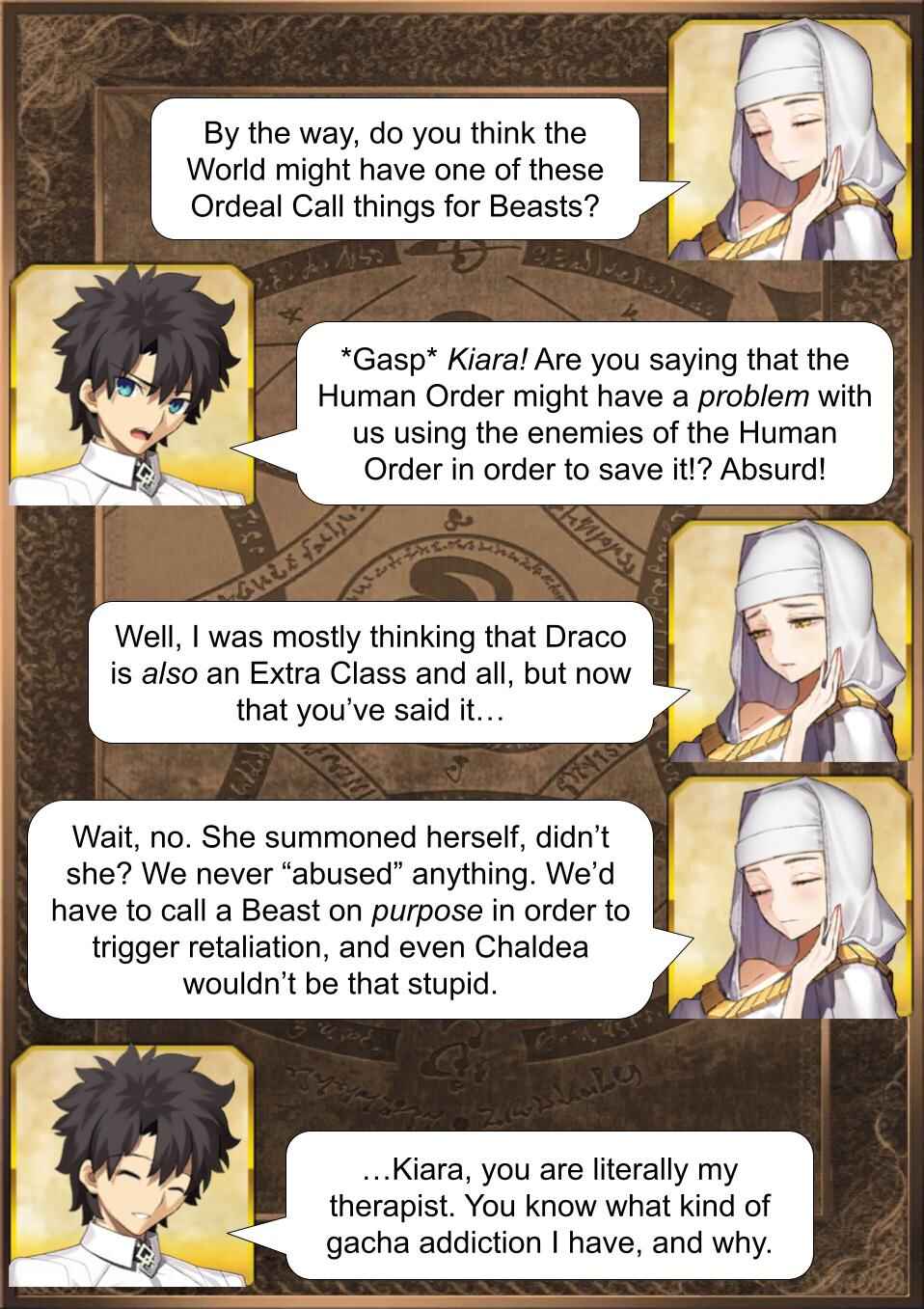 Daily Chaldea Chapter 2502 - Page 1