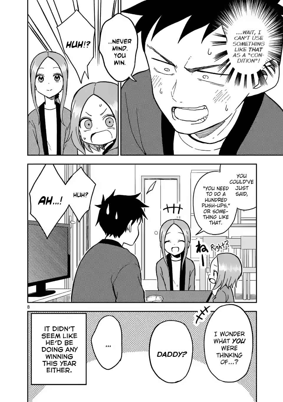 Karakai Jouzu no (Moto) Takagi-san Chapter 169 - Page 8