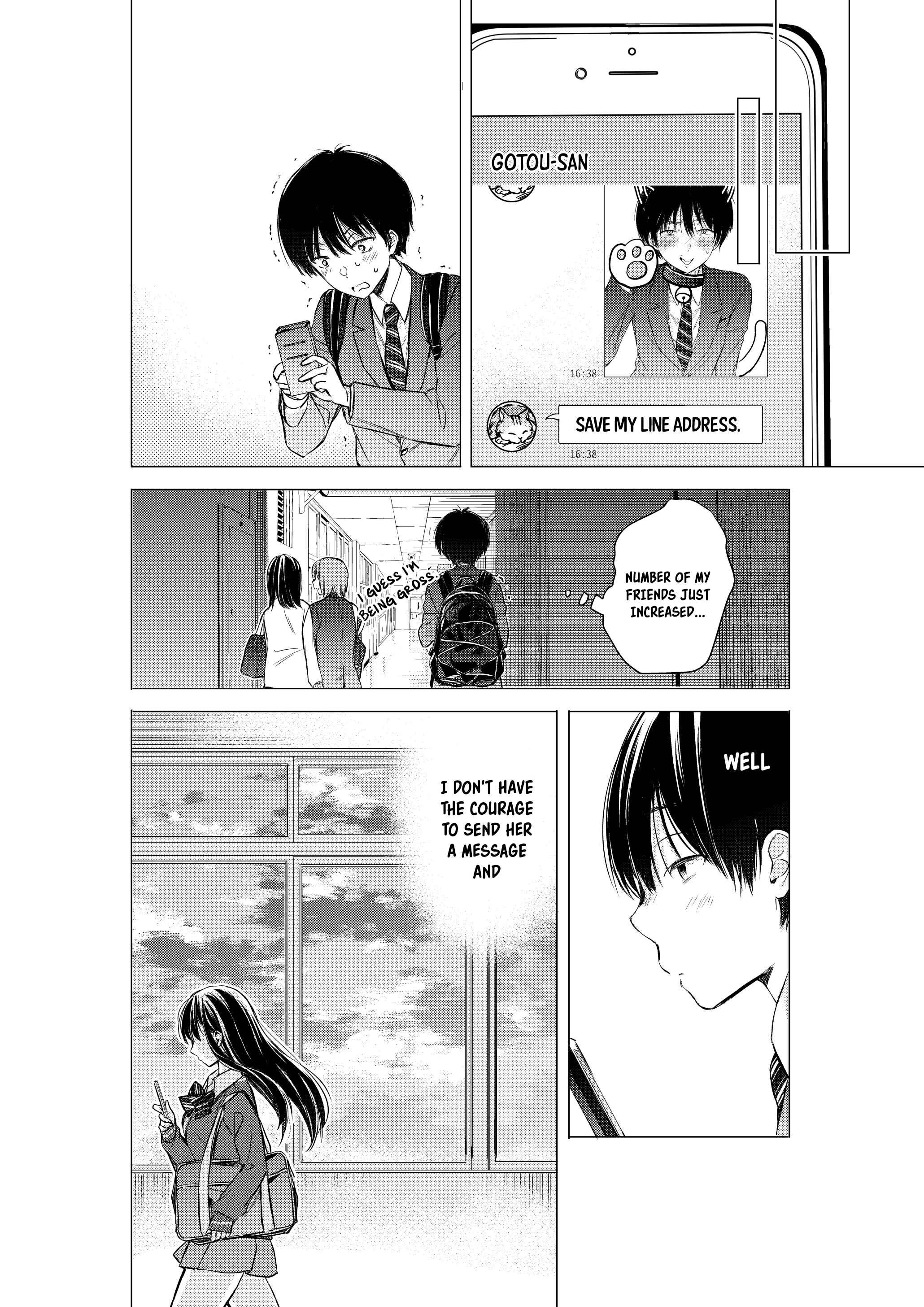 Gotou-san wa Furimukasetai! Chapter 5 - Page 12