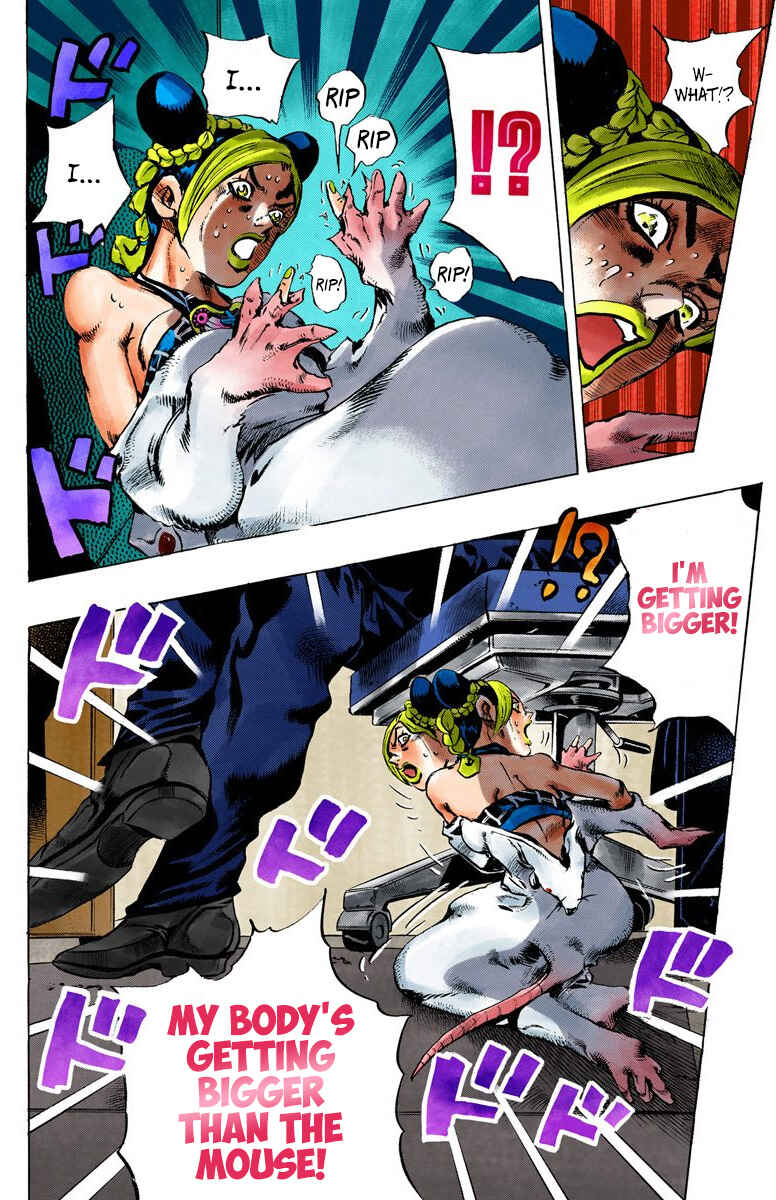 JoJo no Kimyou na Bouken: Part 6 - Stone Ocean Color-ban Chapter 7 - Page 14