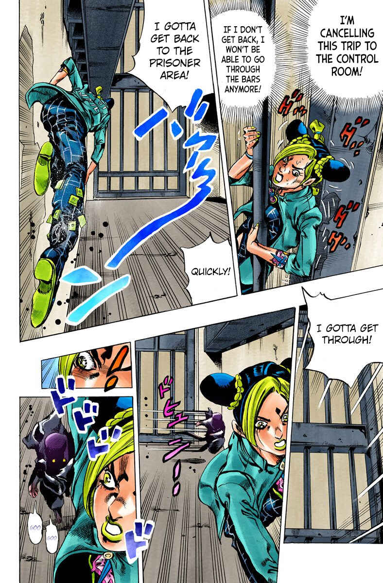 JoJo no Kimyou na Bouken: Part 6 - Stone Ocean Color-ban Chapter 7 - Page 20