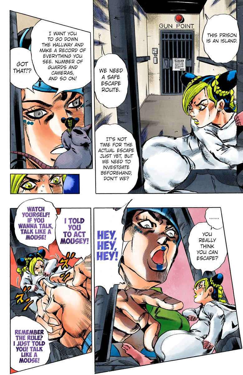 JoJo no Kimyou na Bouken: Part 6 - Stone Ocean Color-ban Chapter 7 - Page 6