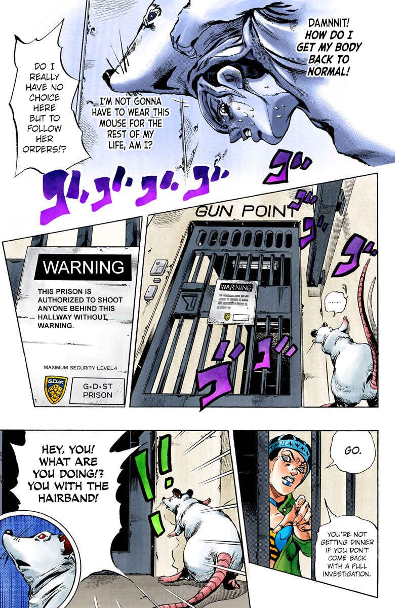 JoJo no Kimyou na Bouken: Part 6 - Stone Ocean Color-ban Chapter 7 - Page 9