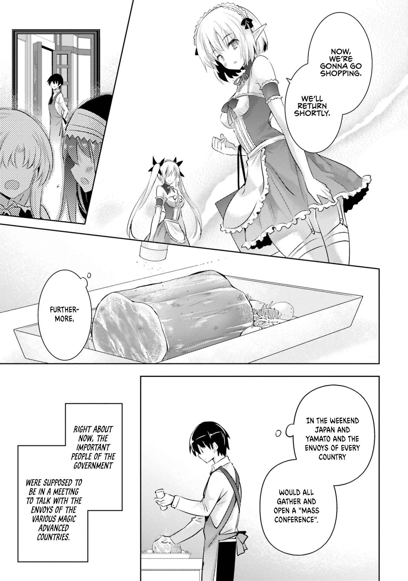 Magika no Kenshi to Shoukan Maou Chapter 76 - Page 12