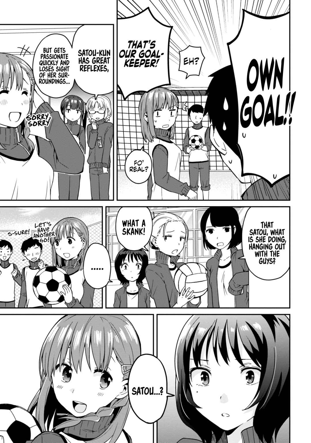 Asa Okitara Onnanoko ni Natteita Danshi Koukousei-tachi no Hanashi Chapter 3 - Page 13