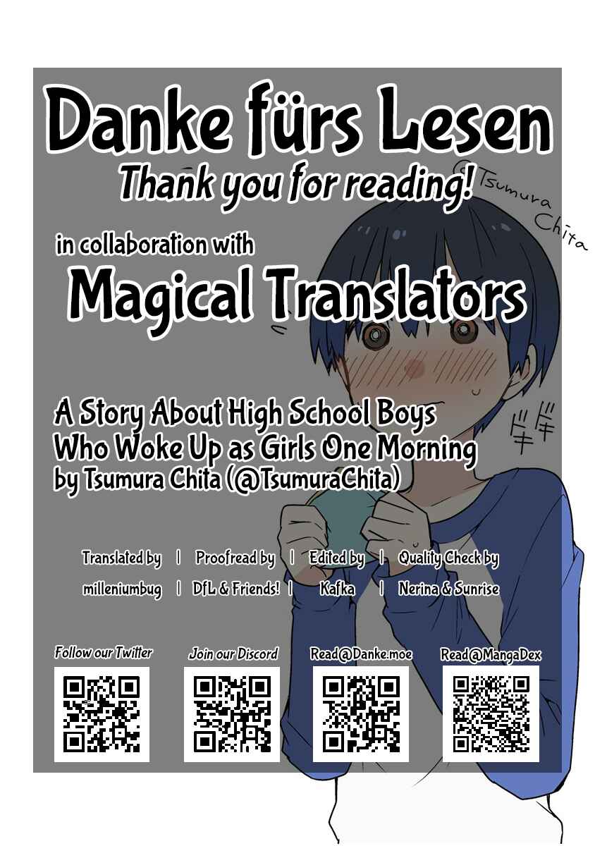 Asa Okitara Onnanoko ni Natteita Danshi Koukousei-tachi no Hanashi Chapter 3 - Page 14