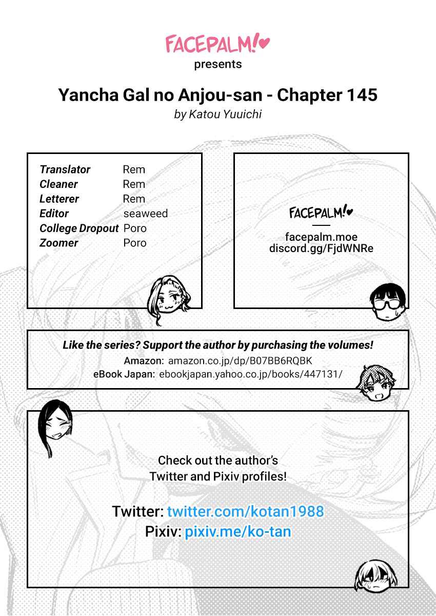 Yancha Gal no Anjou-san Chapter 148 - Page 15