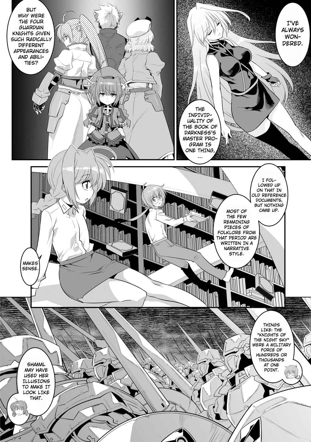 Mahou Shoujo Lyrical Nanoha A's Chapter 7.5 - Page 1